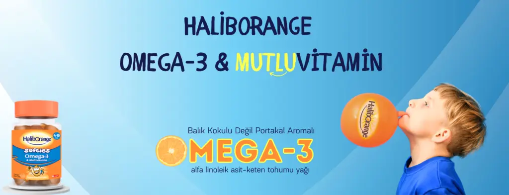 Çocuklar için balık kokusu olmayan omega 3 desteği