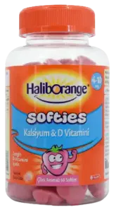 Haliborange Kalsiyum ve D vitamini çilek aromalı çiğnenebilir tabletler – Kemik sağlığını destekleyen vitamin takviyesi